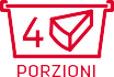 Vaschetta Cuki 4 porzioni Vaschetta Cuki 4 porzioni