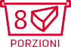 Vaschetta Cuki 8 porzioni Vaschetta Cuki 8 porzioni